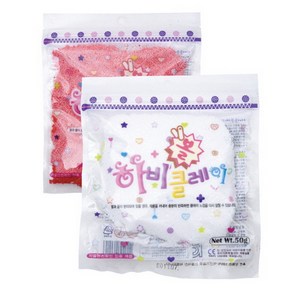 토단교재 하비클레이 볼클레이 50g 빨강 060230, 단품, 단품