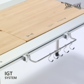 국내 당일발송 스텐럭 IGT 프레임 레일 조인트 스노우피크 호환 가능, 레일조인트