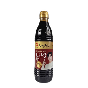 청정원 두번달여 더 진한 진간장골드, 840ml, 1개