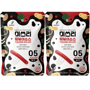 미쓰리 떡볶이소스 05번 불맛, 100g, 2개