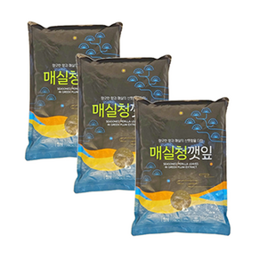 [맛찬]착한식품 매실청깻잎 업소용 대용량, 3개, 4kg