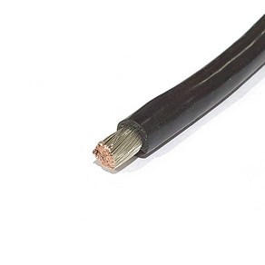 케이블 실리콘케이블 실리콘 전선 고온 200C 순동선, 8AWG(블랙), 1개