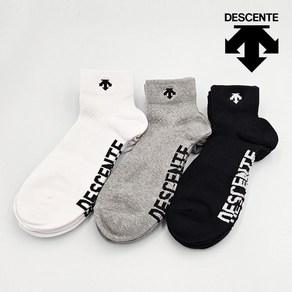 데상트 DC 남성 단목 양말 4켤레(색상자유선택) 남자 발목 Descente Socks