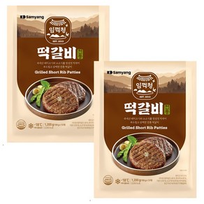 삼양 임꺽정 떡갈비, 1.2kg, 2개