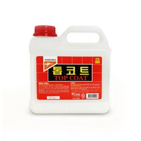 캉가루 톱코트 3.75L 광택제 코팅제 수지왁스, 1개