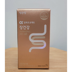 정관장 정관장 알파프로젝트 장건강 어버이날 스승의날부모님 선물 세트 500mg x 60캡슐(30g), 60정, 1개