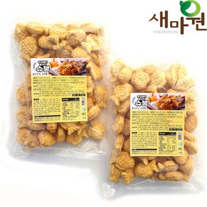 새마원 반쿡 우리쌀 미니붕어빵 (슈크림), 2개, 1kg