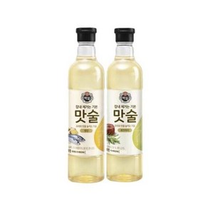 (상온)백설 맛술 생강 500mlx1개+맛술 로즈마리 500mlx1개, 1세트, 500ml