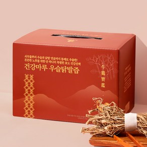 효도식품 쇠무릎뿌리 우슬즙 100mlx30포 천연 닭발연골 및 녹각 등 함유 엑기스 진액, 30개, 100ml