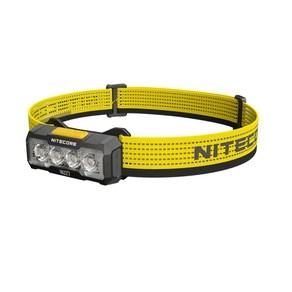 헤드랜턴 NITECORE NU27 충전식 헤드램프 600 루멘 듀얼 코어 MCT UHE LED 초경량 방수 러닝 헤드라이트, [01] Shadow Black, Shadow Black, 1개