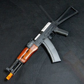 l 건스토리 l INF AKS-105 Steel & Wood AEG (전자트리거 탑재) 전동건, 1개