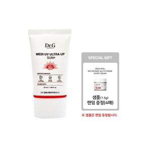 [닥터지 정품] 메디 유브이 울트라 업 선 플러스 SPF50+ PA+++ 50ml / 샘플 랜덤 증정(4매)