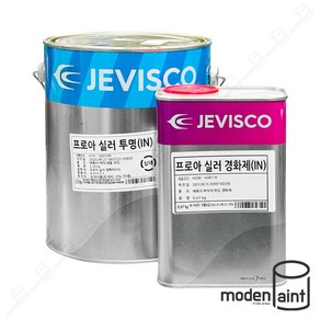 제비스코 프로아 실러 3kg 2액형 실내 에폭시 바닥재 하도 경화제 포함