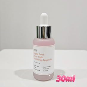 Apple Peel Glow Skin Soothing Ampoule 애플 필 수딩 앰플 성분에디터 핑크사과모공앰플 30ml