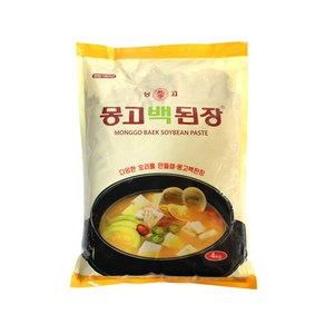 (무)(면세)백된장(마산몽고, 1개, 4kg