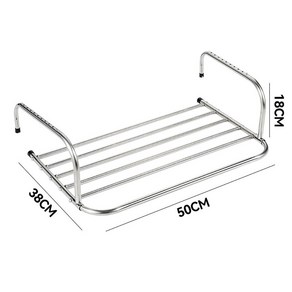 실내 및 실외건조 다기능 건조 신발 베란다 창틀 건조대, 1개