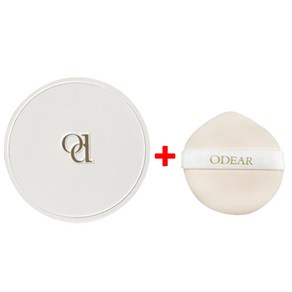 (본사정품) 오데어 엔더믹 EGF 시그니처 쿠션 본품12g +추가퍼프1매 ODEAR ENDERMIC SIGNATURE CUSHION 오데어쿠션 이지에프 오데어엔더믹 엔더믹쿠션, 1개, 본품 21호+퍼프