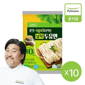 풀무원 식물성지구식단 납작두유면 150gX10개