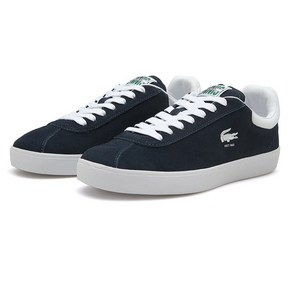 에스마켓 S마켓 라코스테 LACOSTE BASESHOT 223 1 SFA 7-46SMA0065 NVY/WHT 베이스샷 스웨이드 레더스니커즈 가죽스니커즈 레더스웨이드신발