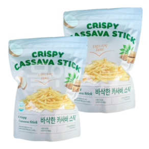 바삭한 카사바 스틱, 2개, 270g