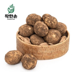 [착한손] 제주 감자 겨울철 햇감자, 제주 감자 2.5kg 중 (찜용), 1개