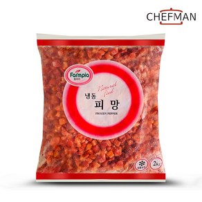 팜피아 냉동 홍피망 다이스 2kg, 1개