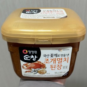 코스트코 청정원 순창 조개멸치 찌개 양념된장, 2개, 900g