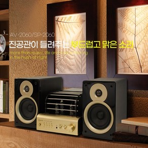 엘비스 HI-FI 진공관 앰프-스피커 오디오 세트