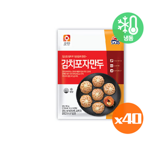 사조오양 김치 포자만두 180g, 40개