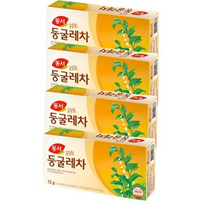 동서식품 둥굴레차, 72g, 18개입, 4개