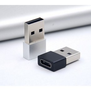 C타입(암) 젠더 슬림형 OTG USB to C타입(암)-벌크