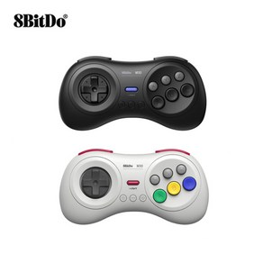 8BitDo M30 메가 드라이브 무선 블루투스 게임패드 컨트롤러, 8BitDo M30블루투스 게임패드 컨트롤러-화이트1개, 1개