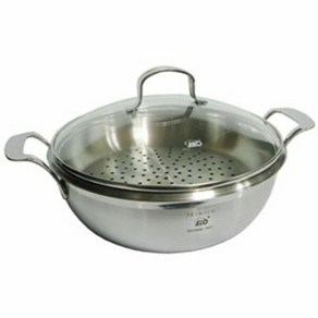 ELO 스텐 찜솥 찜냄비 찜통 채반 찜기 찜판 1단 28cm, 본상품선택