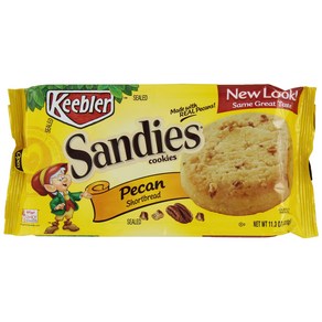 Sandies Keeble Pecan Sandies Cookies 11.3 Ounce 샌디스 키블러 피칸 샌디스 쿠키 11.3온스, 1개, 320g