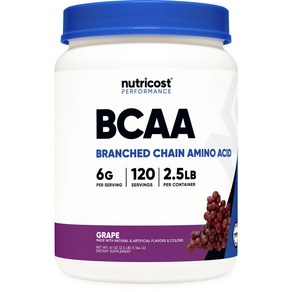 뉴트리코스트 BCAA 포도 맛, 120정, 1개