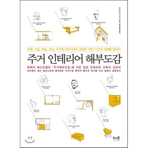 주거 인테리어 해부도감 : 부엌 거실 욕실 수납 가구에 이르기까지 세계적 거장 11인의 지혜를 빌리다, 더숲