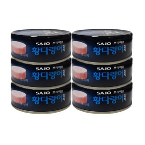 [사조대림] 프리미엄참치 100g x6개 /황다랑어/마라/트러플/알바코, 트러플 100g x6개{C}, 6개