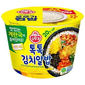 오뚜기 컵밥김치알밥, 222g, 7개