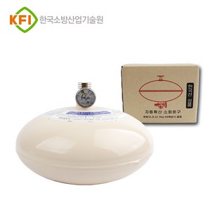 자동확산소화기 천정부착형 주방 장치 자동식 설치 국산 3kg best, 1개, 혼합색상