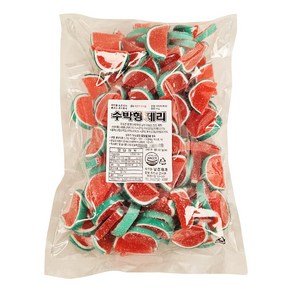 수박형 수박모양 제리 옛날젤리 간식 1키로 1개입 snack