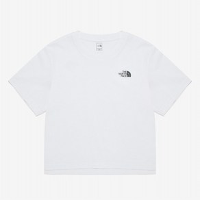 노스페이스 THE NORTH FACE 여성 코튼 베이직 반팔 라운드티 NT7UQ45B WHT 222315