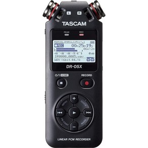 일본직발송 1. TASCAM 태스컴 - USB 오디오 인터페이스 탑재 스테레오 리니어 PCM 레코더 DR-05X B07N1HGV