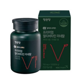 [백화점 정품] 알파프로젝트 프리미엄 멀티비타민미네랄 700mg 120정, 1박스