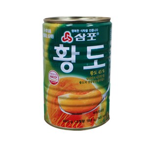 삼포 황도 슬라이스400g 24개 1박스, 400g