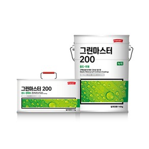 삼화페인트 옥상방수 우레탄페인트 대용량, 1개, 20L, 그린방수마스터 중도 회색