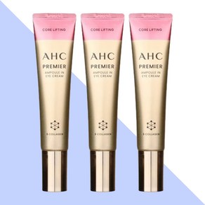 AHC 시즌12 프리미어 앰플 인 아이크림 코어리프팅 40ml 3개 주름기능성, 1세트