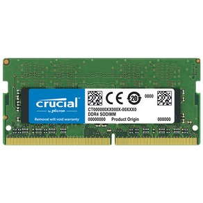 Cucial 8GB DDR4 2400Mhz 2666MHZ 3200Mhz SODIMM RAM LAPTOP Memoy 노트북 메모리, 8GB 2666Mhz, 1개