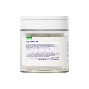 EQQUALBERRY 비건 빅엠보 수영장 토너패드 220ml 70매