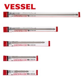 베셀 VESSEL ASG1426110M 양두 콤비 도금비트날 2(+)6(-)x110mm 십자일자 양용비트 개별포장 파워비트, 1개