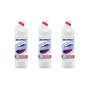 Domestos 울트라 표백제 750ml 3팩 화이트 앤 스파클 Domestos Ulta White & Spakle Bleach 750Ml, 3개